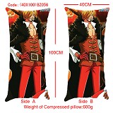 One piece sanji anime double sides pillow(40X100)BZ056