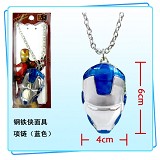 Iron Man necklace(blue)