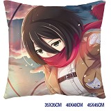 Attack on Titan anime double sides pillow 3908