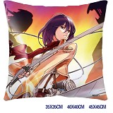 Attack on Titan anime double sides pillow 3911