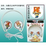 Despicable Me anime headphone