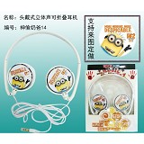 Despicable Me anime headphone