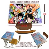 Reborn rubber anime table mat