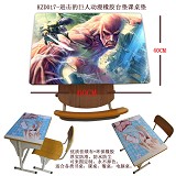 Attack on Titan anime rubber table mat