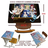 Fairty tail anime rubber table mat