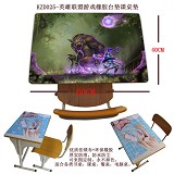 League of Legends anime rubber table mat