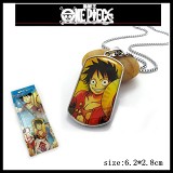 One Piece Luffy anime necklace