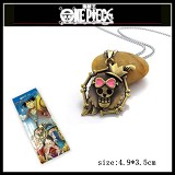 One Piece anime necklace