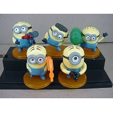 Despicable Me anime figures(5pcs a set)