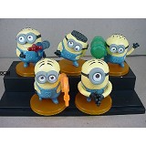 Despicable Me anime figures(5pcs a set)