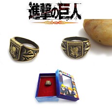 Attack on Titan anime ring