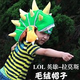 League of Legends cos plush hat