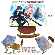 Sword Art Online anime rubber table mat-KZD037