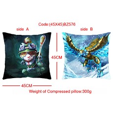 League of Legends anime double sides pillow(45X45)BZ576