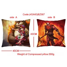 League of Legends anime double sides pillow(45X45)BZ587