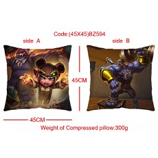 League of Legends anime double sides pillow(45X45)BZ594