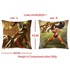 League of Legends anime double sides pillow(45X45)BZ611