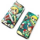 Zelda anime long wallet