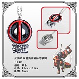 Deadpool anime necklace