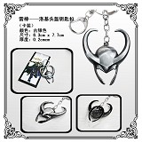 Thor anime key chain(Silver)