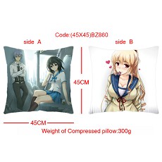 Strike The Blood anime double sides pillow (45X45)BZ860