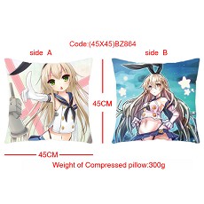 Fleet collection anime double sides pillow (45X45)BZ864