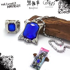 Kuroshitsuji anime necklace+ring