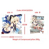 Fleet collection anime double sides pillow (45X45)...