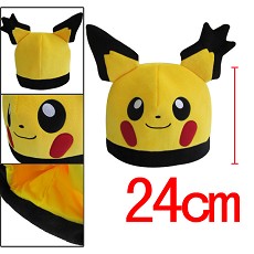 Pokemon Pikachu anime plush hat