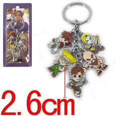 Street Fighter anime key chain
