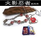Naruto anime necklace+bracelet