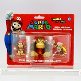 Super Mario figures(3pcs a set)