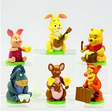 pooh figures(6pcs a set)