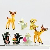 Deer figures(7pcs a set)