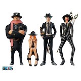 One Piece anime figures set(4pcs a set)