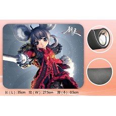 Blade&Soul a big anime mouse pad DSD074