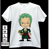 One Piece zoro anime t-shirt TS1472