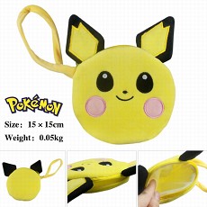 Pokemon anime plush wallet/coin purse