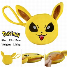 Pokemon anime plush wallet/coin purse