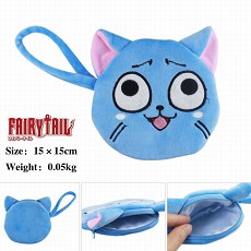 Fairy Tail anime plush wallet/coin purse