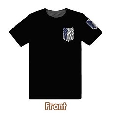 Attack on Titan anime cotton t-shirt