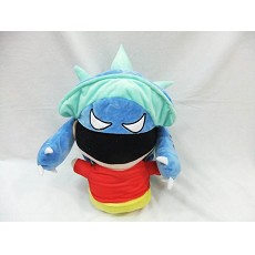 League of Legends blue anime plush hat