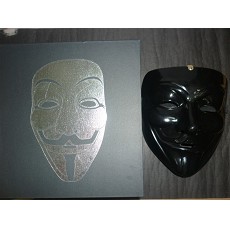 The V For Vendetta anime cosplay resin mask