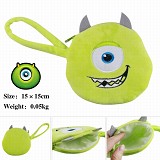 Monsters University anime plush wallet/coin purse