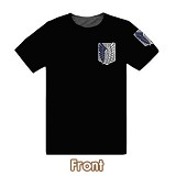 Attack on Titan anime cotton t-shirt