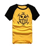 One Piece Law anime cotton t-shirt