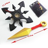 Naruto anime cos 2pcs weapons a set