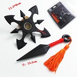 Naruto anime cos 2pcs weapons a set