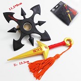 Naruto anime cos 2pcs weapons a set