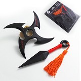 Naruto anime cos 2pcs weapons a set